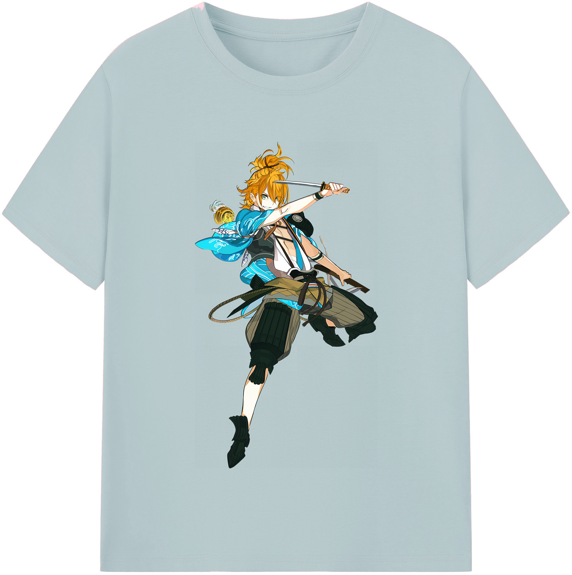 （画像用） 刀剣乱舞 Touken Ranbu 綿100％半袖Tシャツ（フロントプリント）